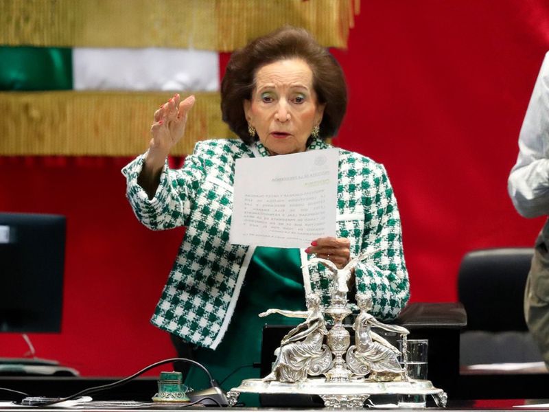 Ifigenia Martínez protestas reforma judicial