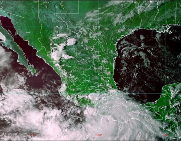 huracán John Guerrero Oaxaca