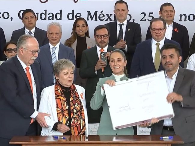 Acuerdo Nacional por el Derecho Humano al Agua Sheinbaum México