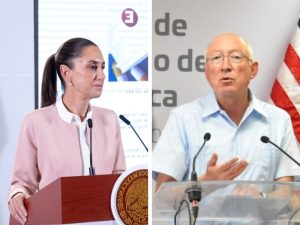 Claudia Sheinbaum - Ken Salazar