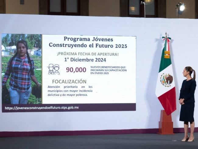 registro Jóvenes Construyendo el Futuro