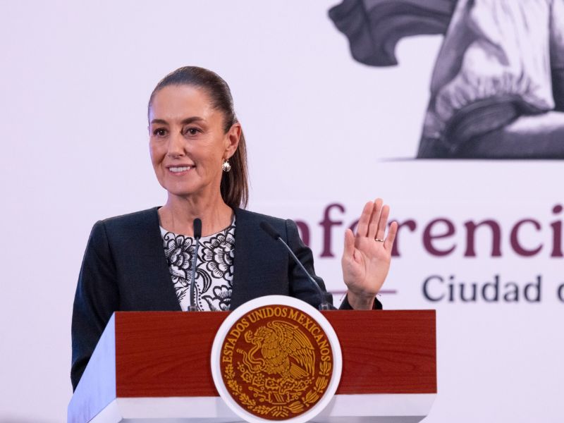 Sheinbaum México llegada migrantes a EU
