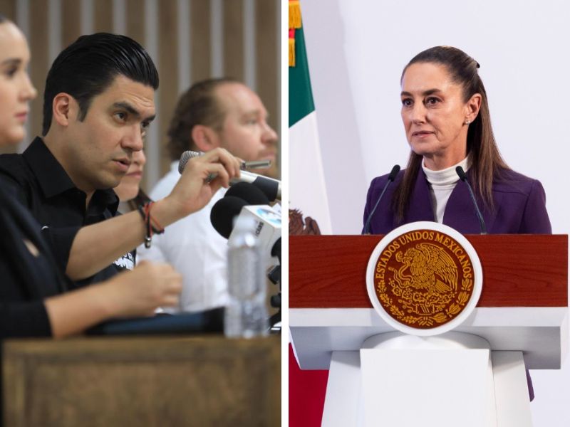 Sheinbaum vs Jorge Romero Cártel Inmobiliario