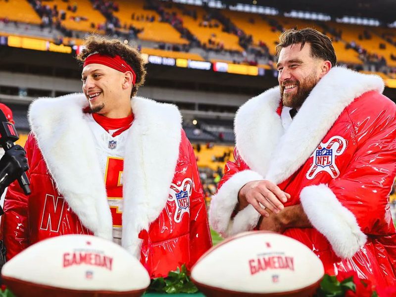 NFL MAHOME Y KELCE