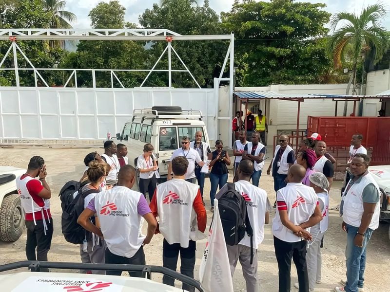 MSF amenazas Haití MSF amenazas Haití
