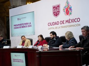 Presupuesto CDMX 2025 Clara Brugada gobierno de la Ciudad de México