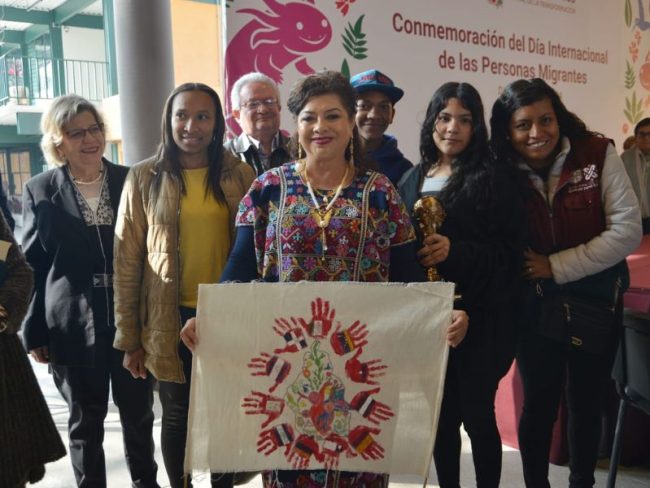 Relocalización reubicación migrantes CDMX Clara Brugada plan