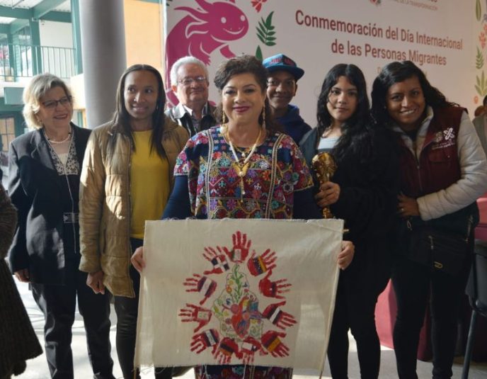 Relocalización reubicación migrantes CDMX Clara Brugada plan