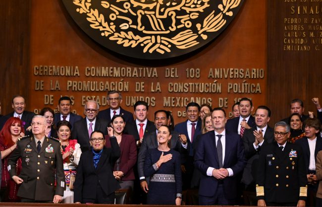 108 Aniversario Constitución Política de México 2 reformas Sheinbaum