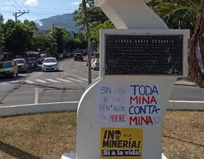 minería metálica El Salvador