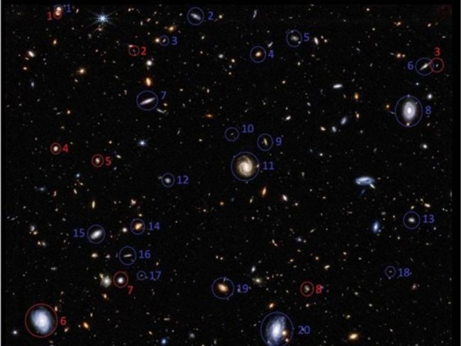 James Webb galaxias alteatoria rotación anomalía agujero negro