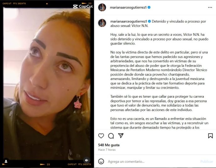 MARIANA ARCEO DENUNCIA