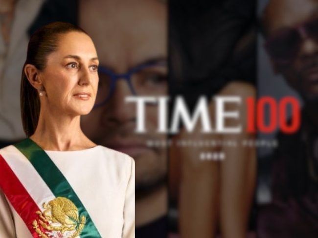 Claudia Sheinbaum 100 líderes Time