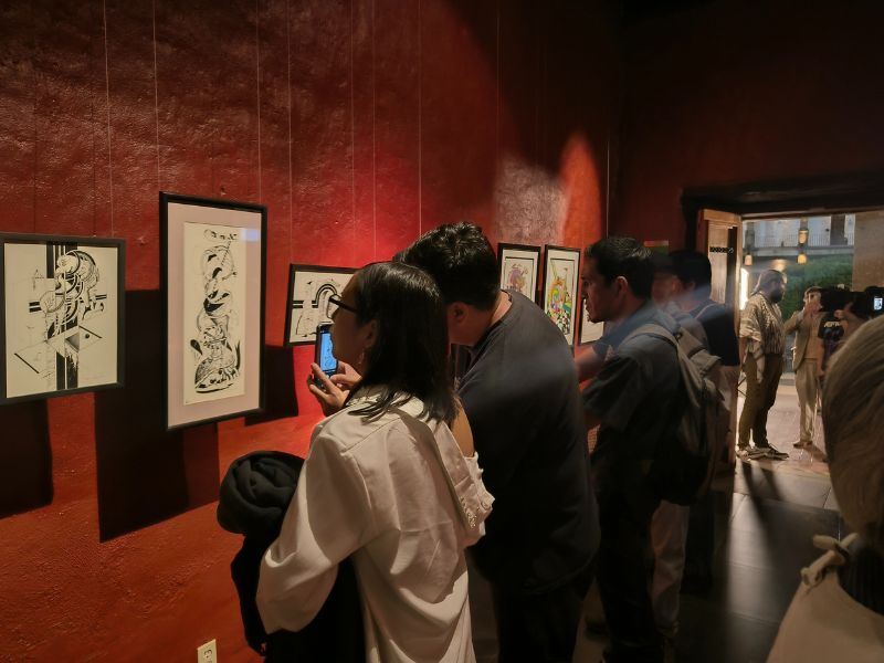 Fernando del Paso exposición