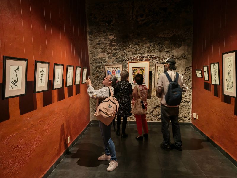 Fernando del Paso exposición