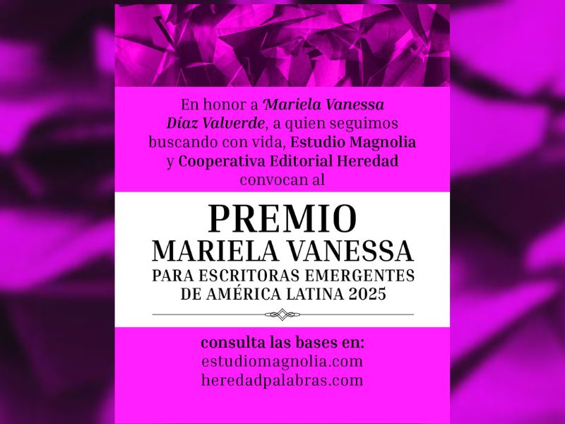 Premio Mariela Vanessa 2025 Premio Mariela Vanessa