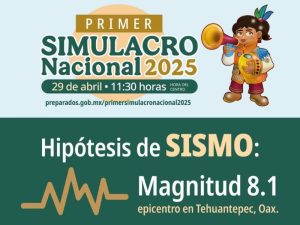 Primer Simulacro Nacional 2025 México