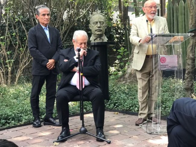 Gonzalo Celorio recibe medalla José Vasconcelos