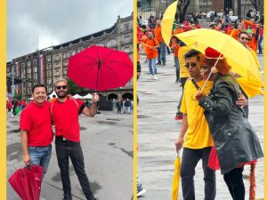 La comunidad LGBTTTIQ en la plaza del Zócalo