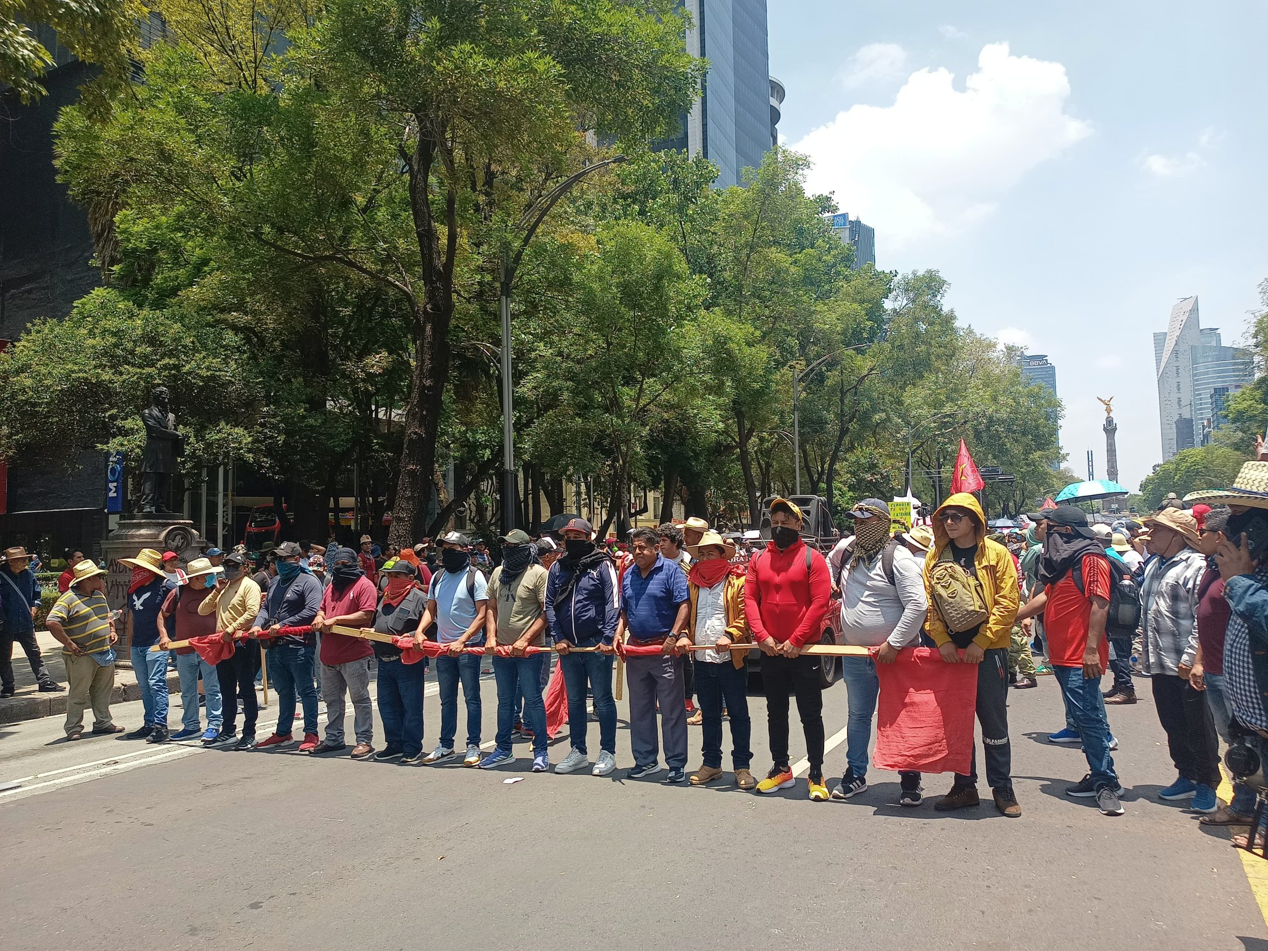CNTE Zócalo plantón CDMX CNTE Zócalo plantón CDMX