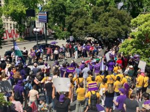 Protesta contra Trump