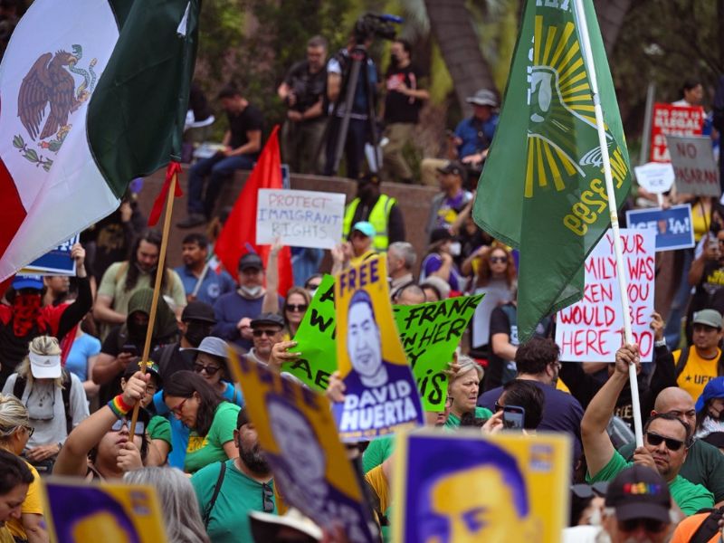 Protestas en Los Ángeles Protestas en Los Ángeles