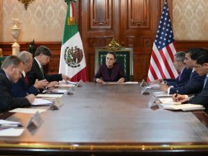 Reunión Sheinbaum y Landau