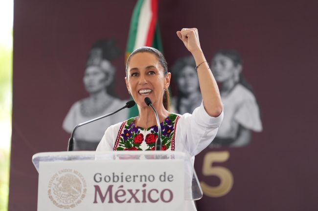 Sheinbaum redadas migrantes EU