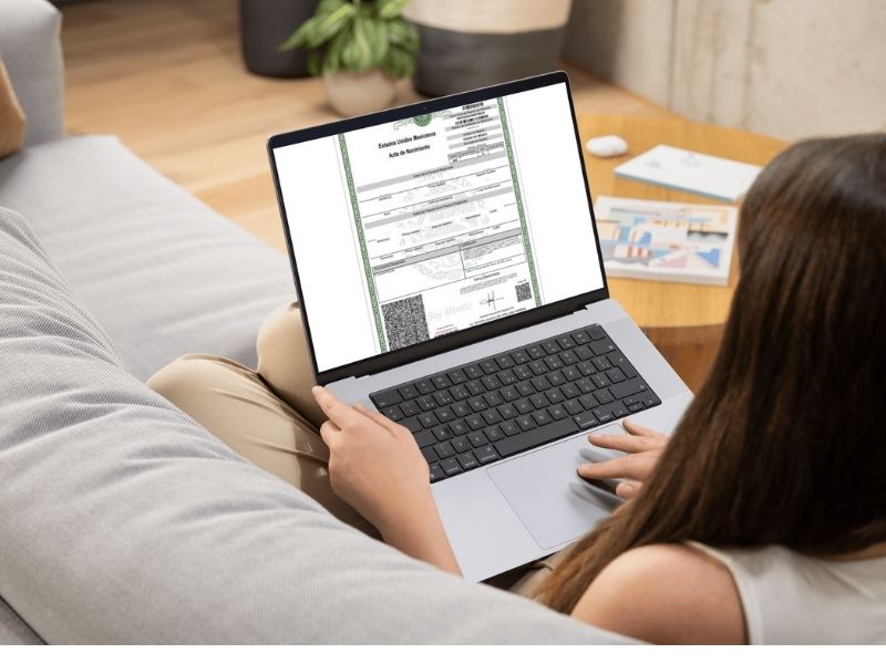 Digitalización de trámites Registro Civil