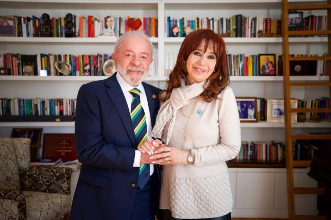 Lula da Silva Brasil Cristina Fernández de Kirchner Argentina reunión oficial
