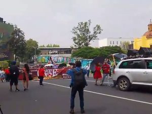 Marcha CNTE protestas maestros CDMX carta Claudia Sheinbaum