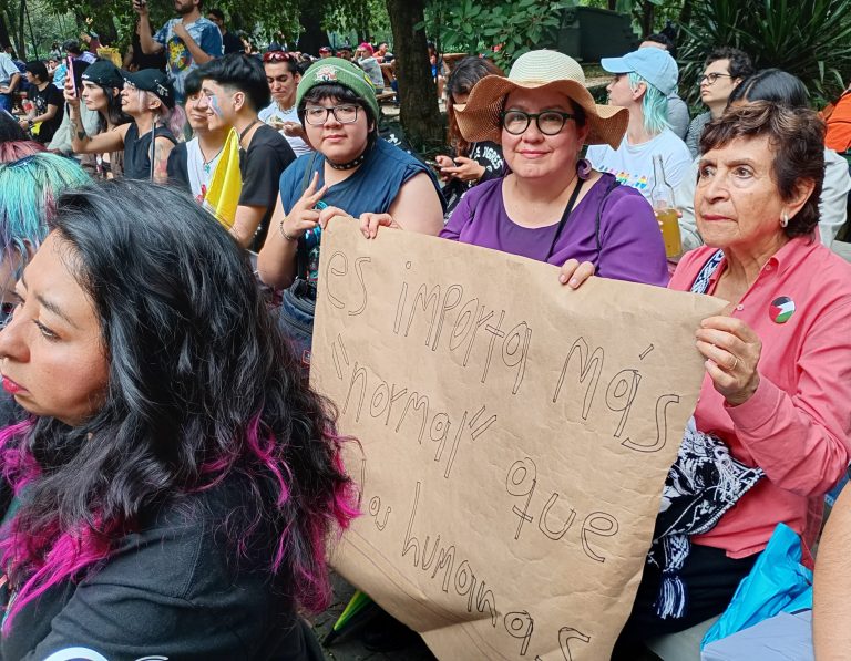 Marcha no binaria CDMX