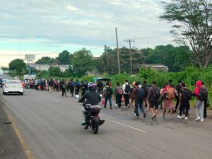 Caravana migrante Chiapas