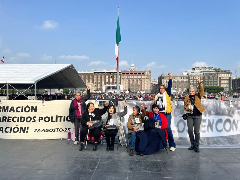 Comité ¡Eureka! conmemora 47 años de su histórica huelga de hambre en el Zócalo