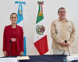 Sheinbaum y Arévalo - Guatemala