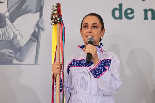 Sheinbaum pueblo Trump