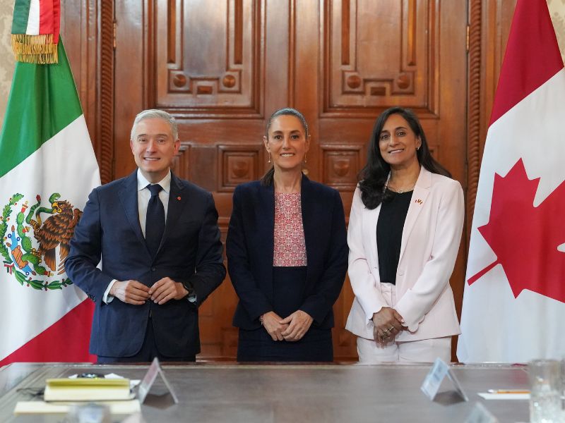 fortalecer relación bilateral- México y Canadá