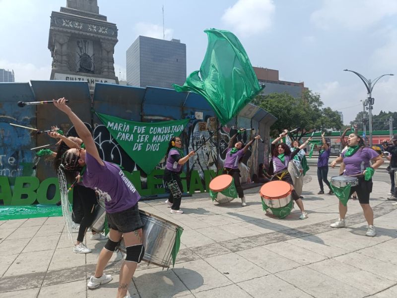 Día Internacional por el Aborto Legal: Colectivas alzan la voz en CDMX