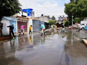 Fuertes lluvias inundan Iztapalapa y dejan afectaciones en CDMX