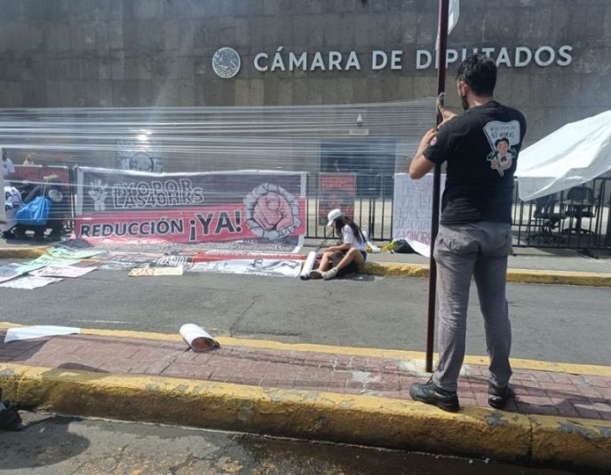 Frente Nacional por las 40 horas se manifiesta