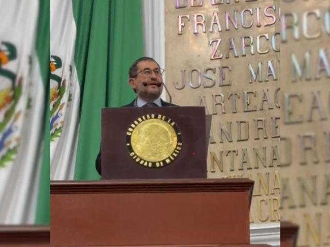 Clara Brugada entrega su primer informe de gobierno