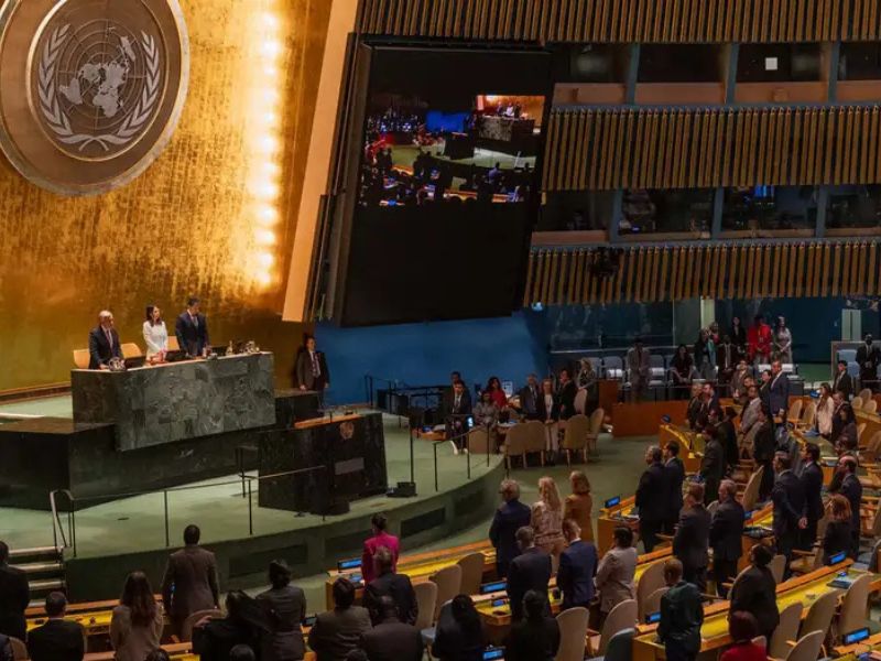 Asamblea General de la ONU apoya un futuro Estado palestino Asamblea General de la ONU apoya un futuro Estado palestino