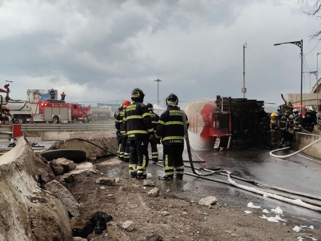 Lesionados explosión de pipa Iztapalapa