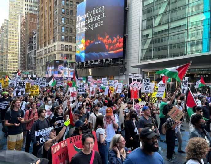 Protestas Nueva York - Netanyahu Gaza