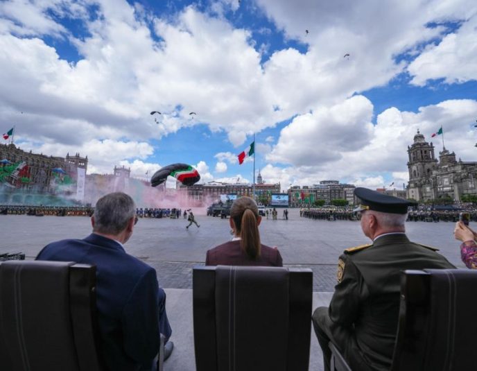 Sheinbaum en Desfile Cívico Militar 2025 la soberanía es el derecho a ser nosotros mismos