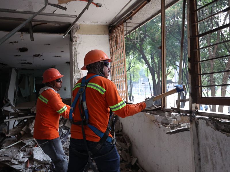 Vamos a demoler edificios que representan un riesgo para las personasSEDUVI "Vamos a demoler edificios que representan un riesgo para las personas": SEDUVI
