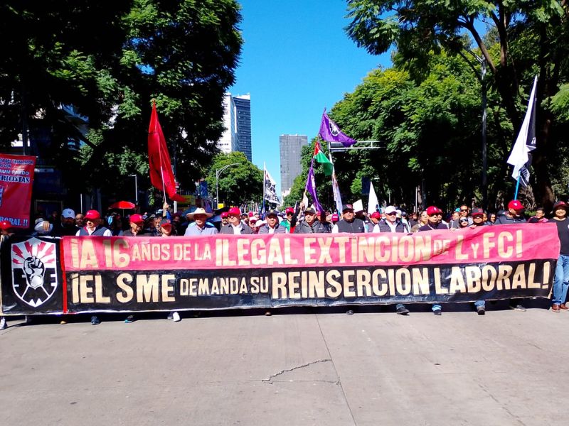 16 años de la extinción de Luz y Fuerza del Centro