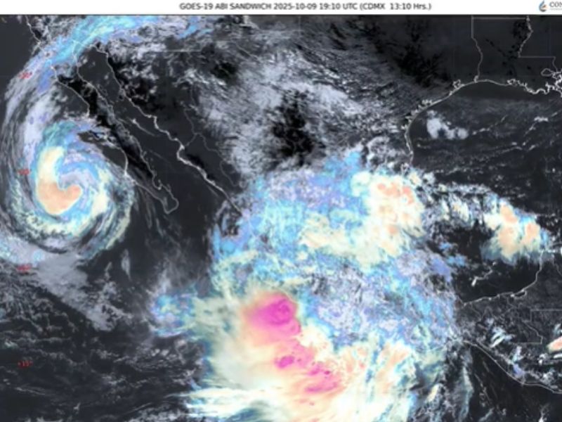 Alerta por lluvias intensa por tormenta tropical Raymond Conagua alerta por lluvias intensas por tormenta tropical Raymond.
