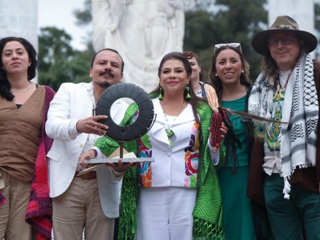 Brugada inaugura el encuentro mundial "México por el Clima" en Chapultepec