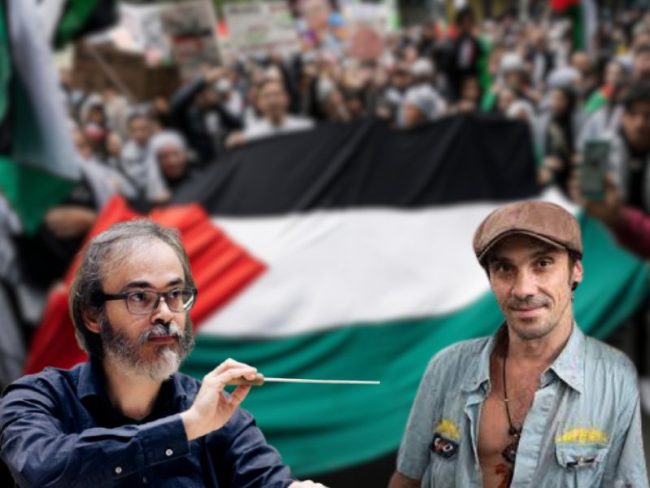 Protestas culturales por Gaza